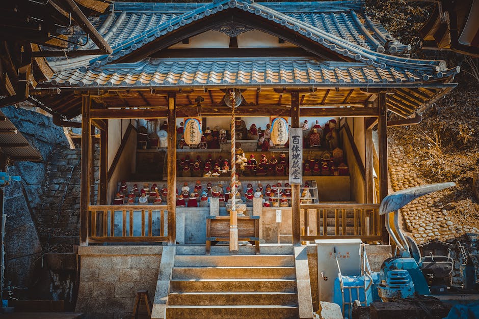 神社の木造建築