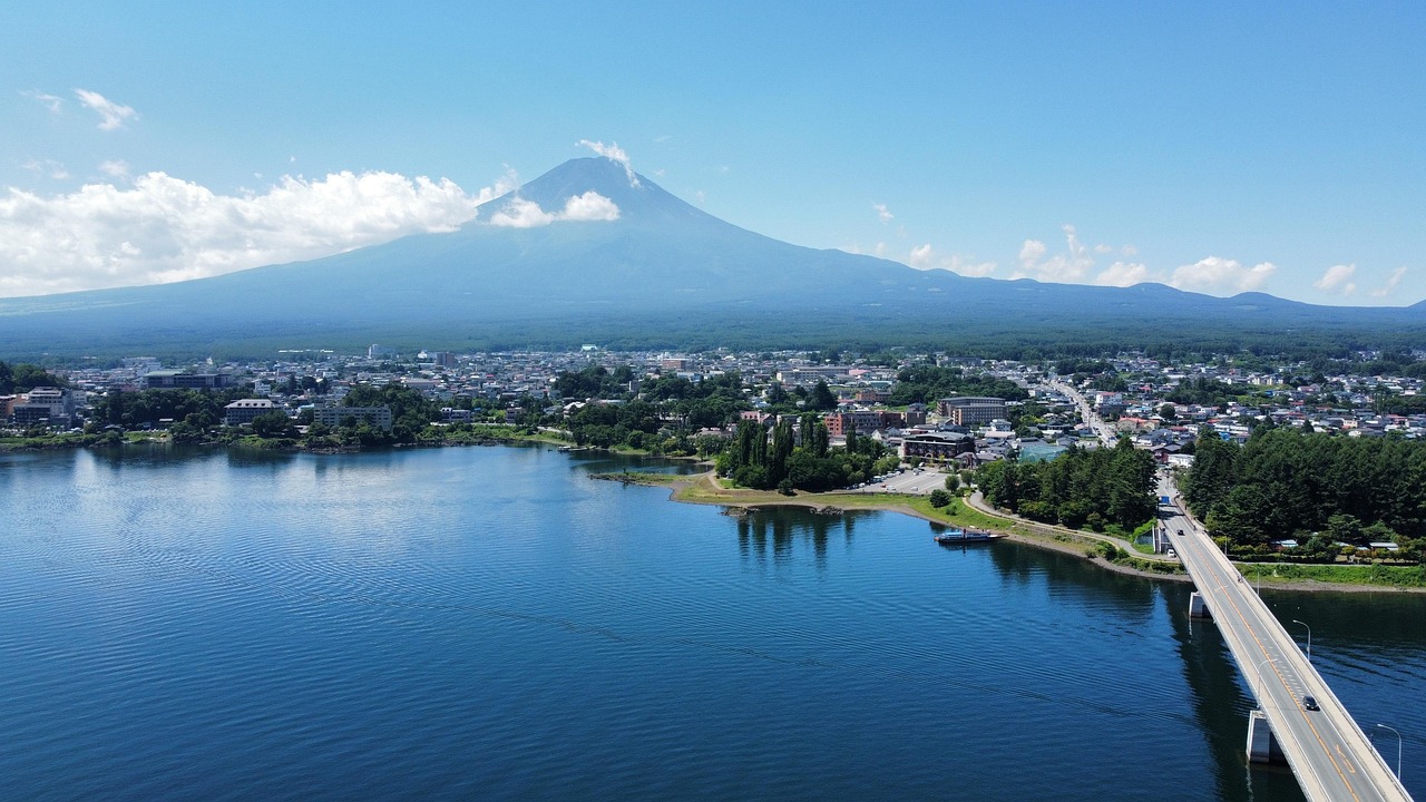 Lake Kawaguchiの風景