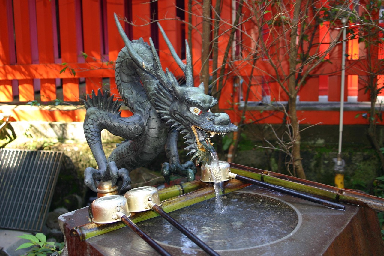 箱根神社の風景