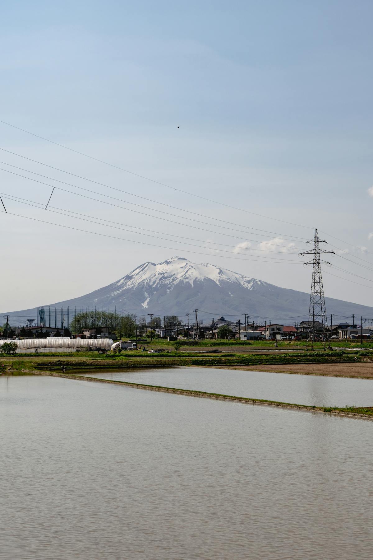鳥海山の風景