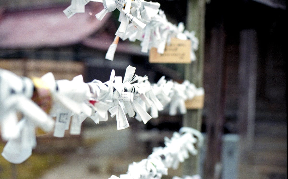 Chusonji omikuji