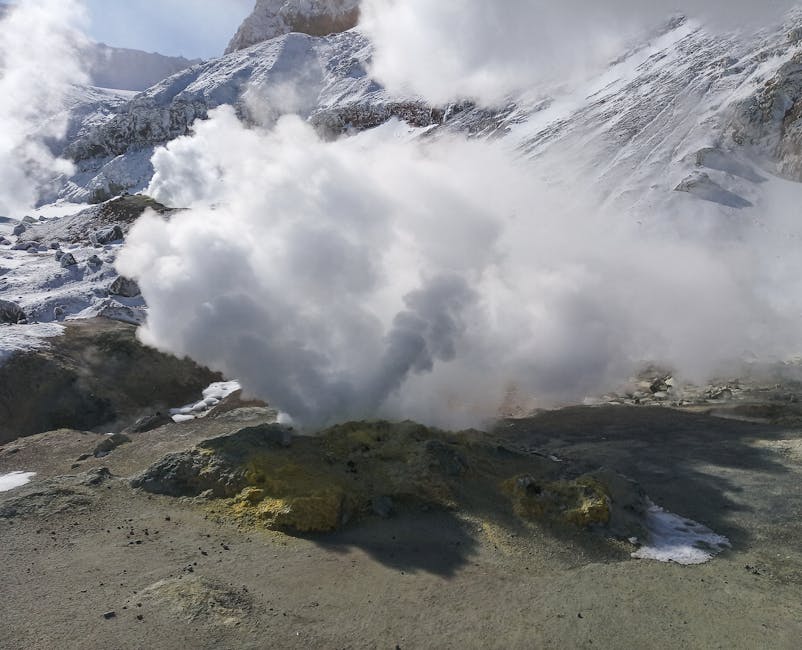 恐山の火山風景