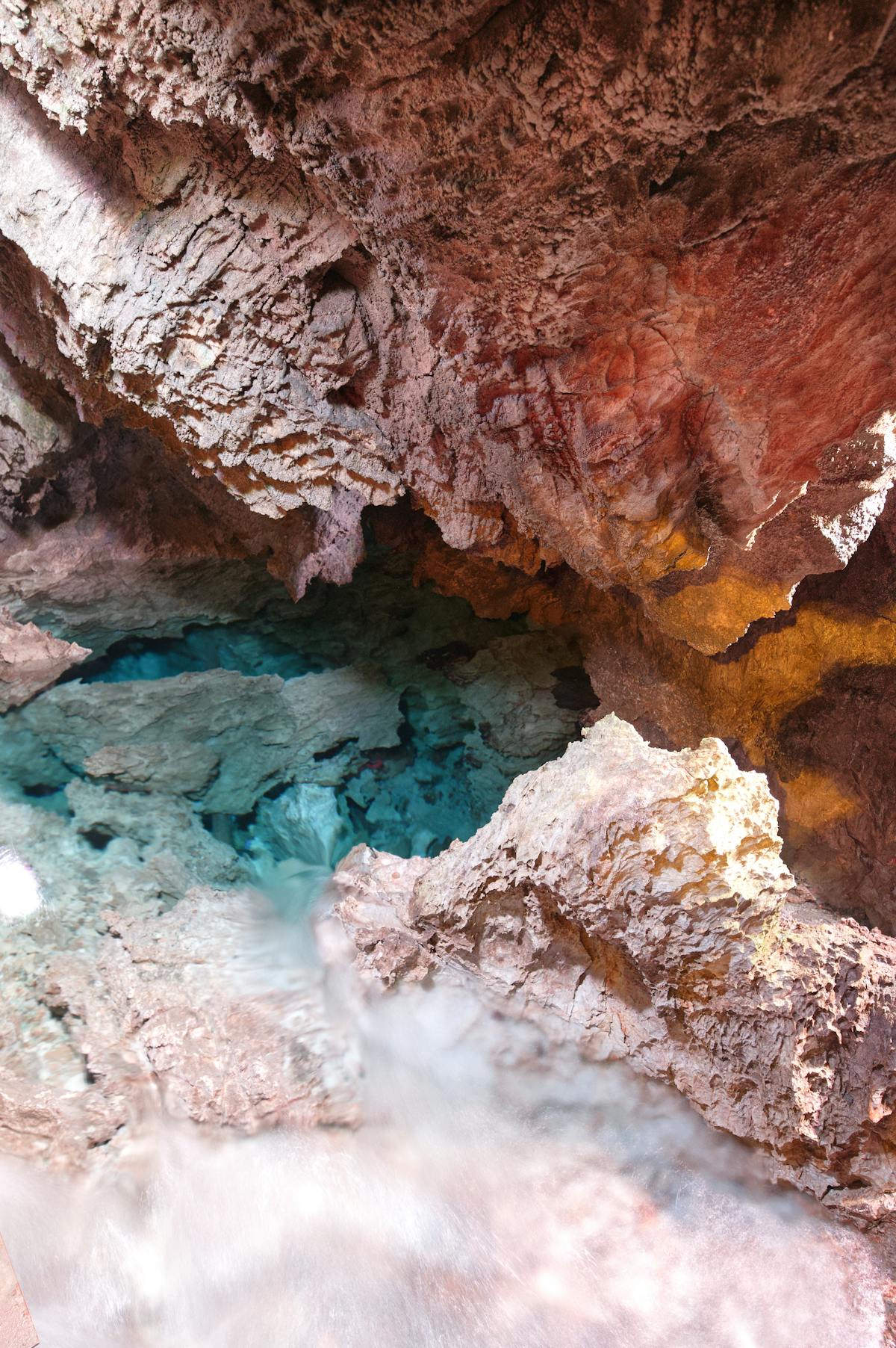 Ryusendo Cave Interior
