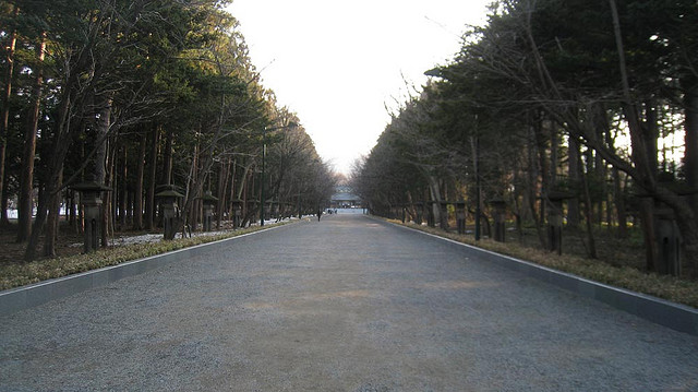 北海道神宮の表参道