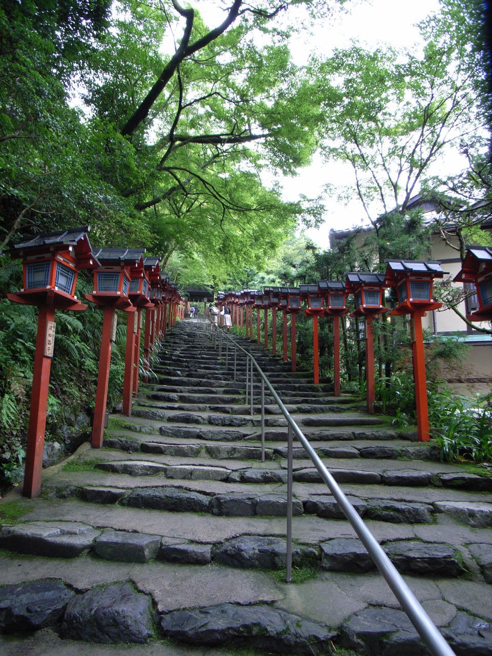 貴船神社の参道