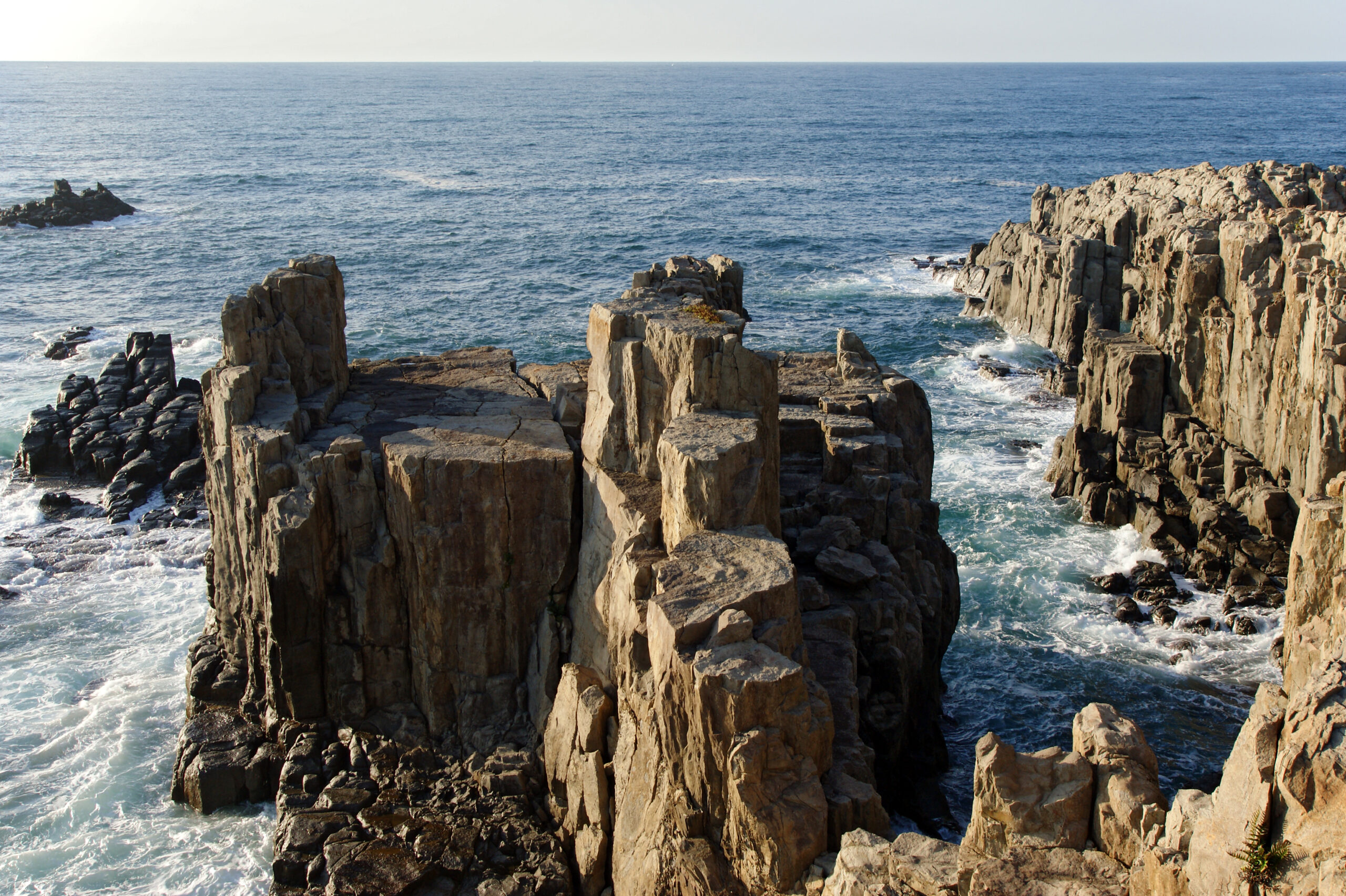 Panoramic view of Tojinbo