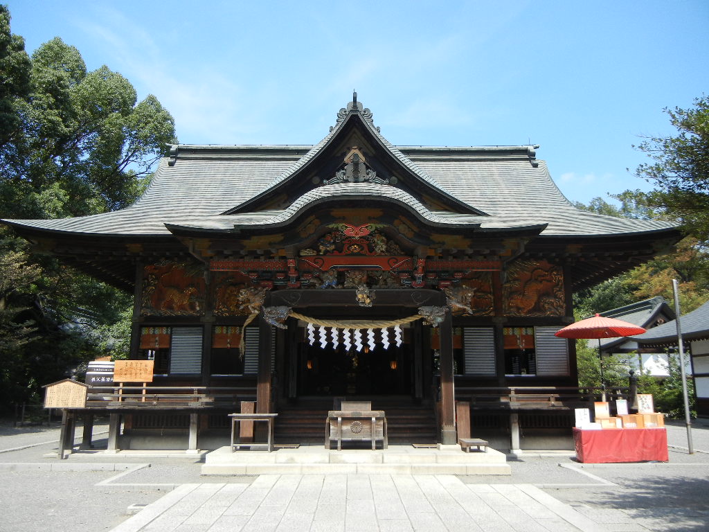 秩父神社の拝殿