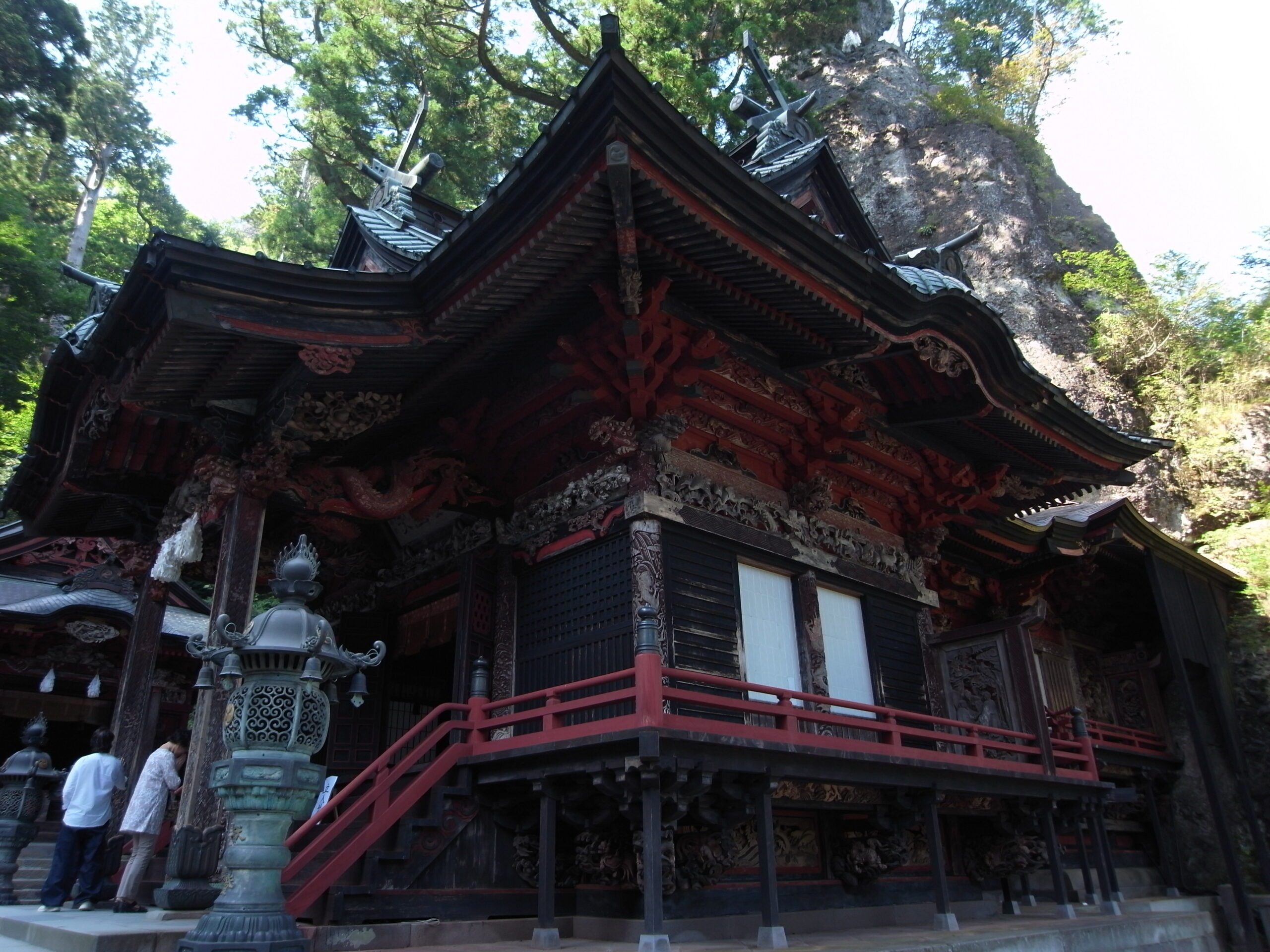 榛名神社の拝殿