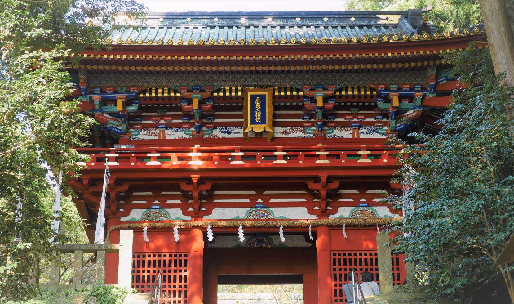 久能山東照宮の楼門