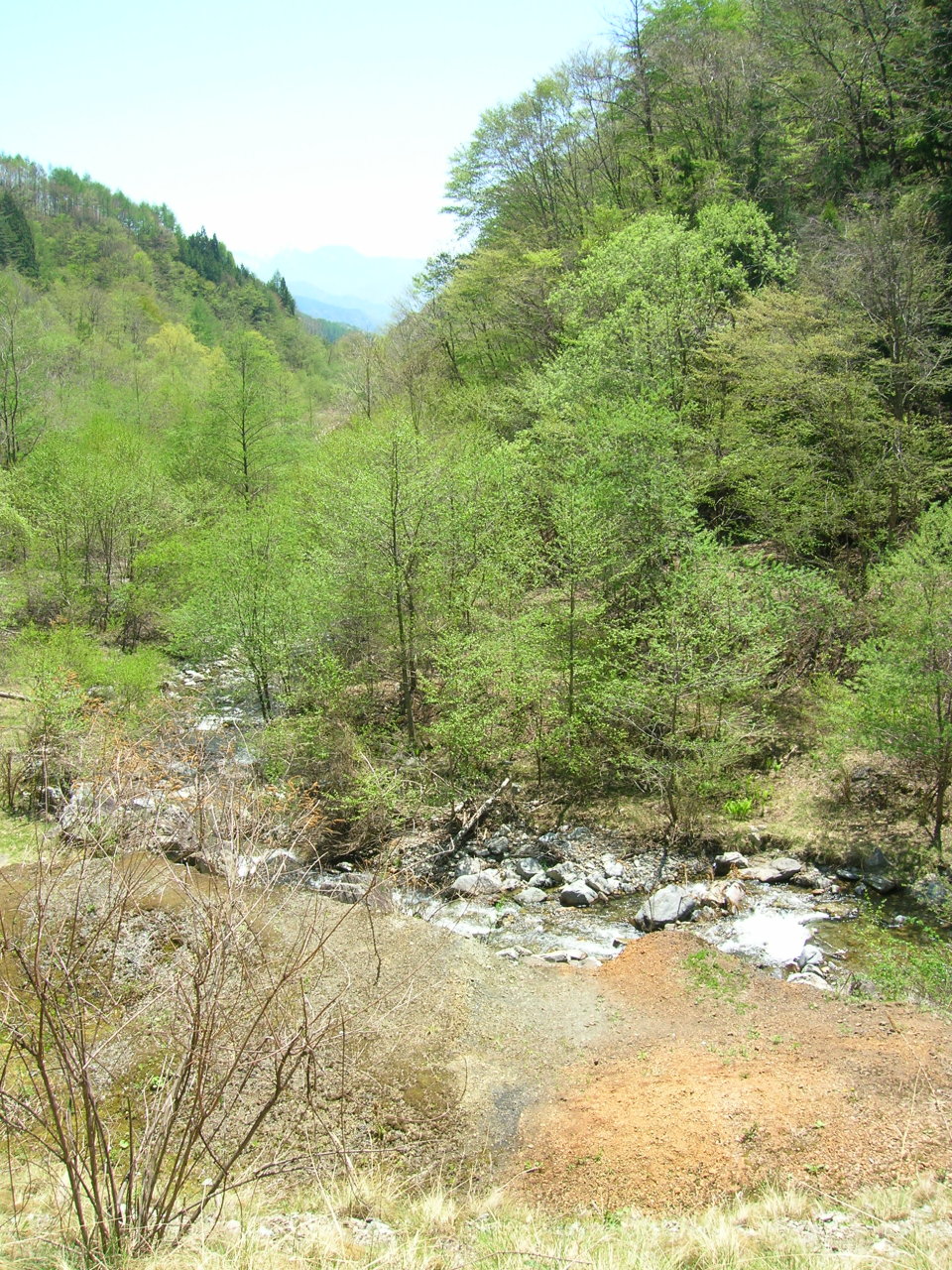Kitagawa Valley near the Median Tectonic Line