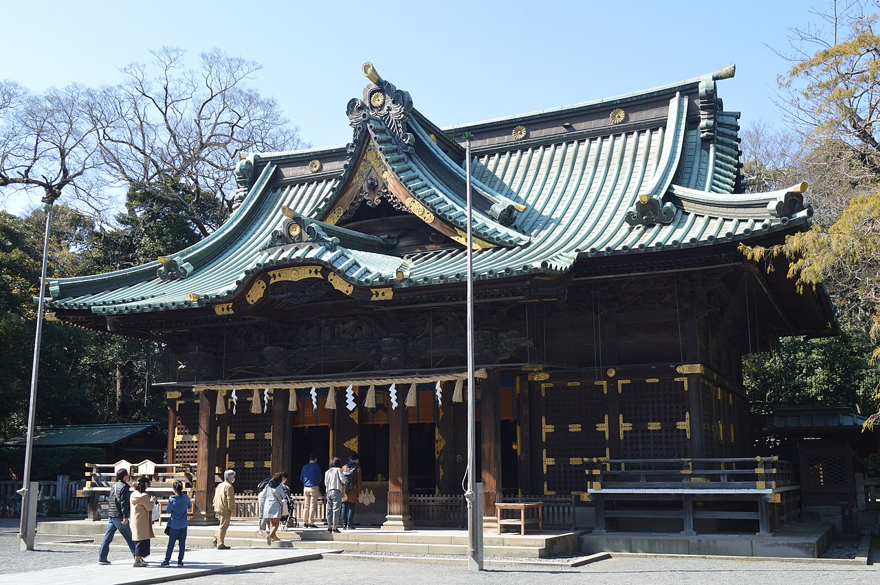 三嶋大社の拝殿