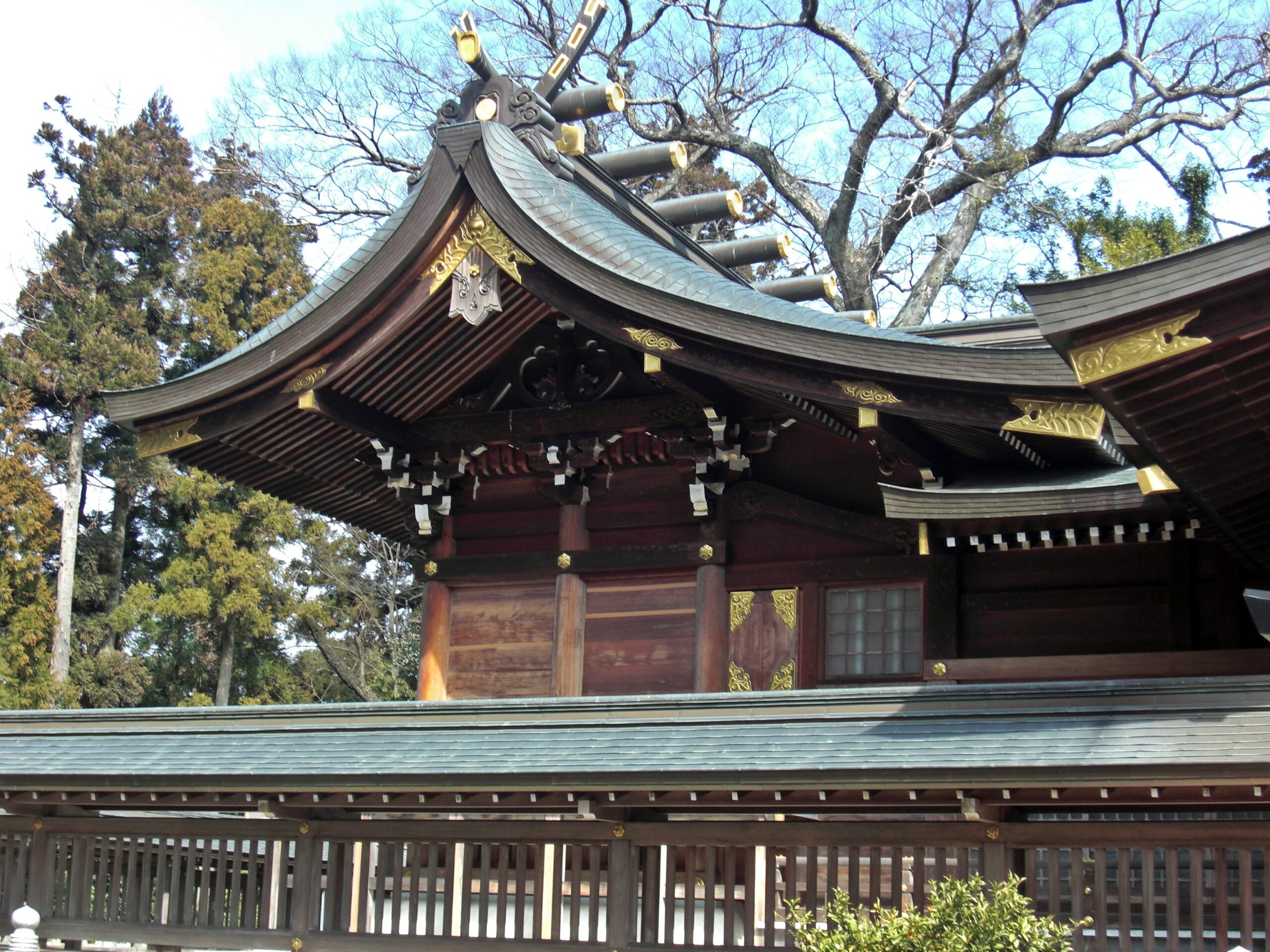 竹駒神社の本殿