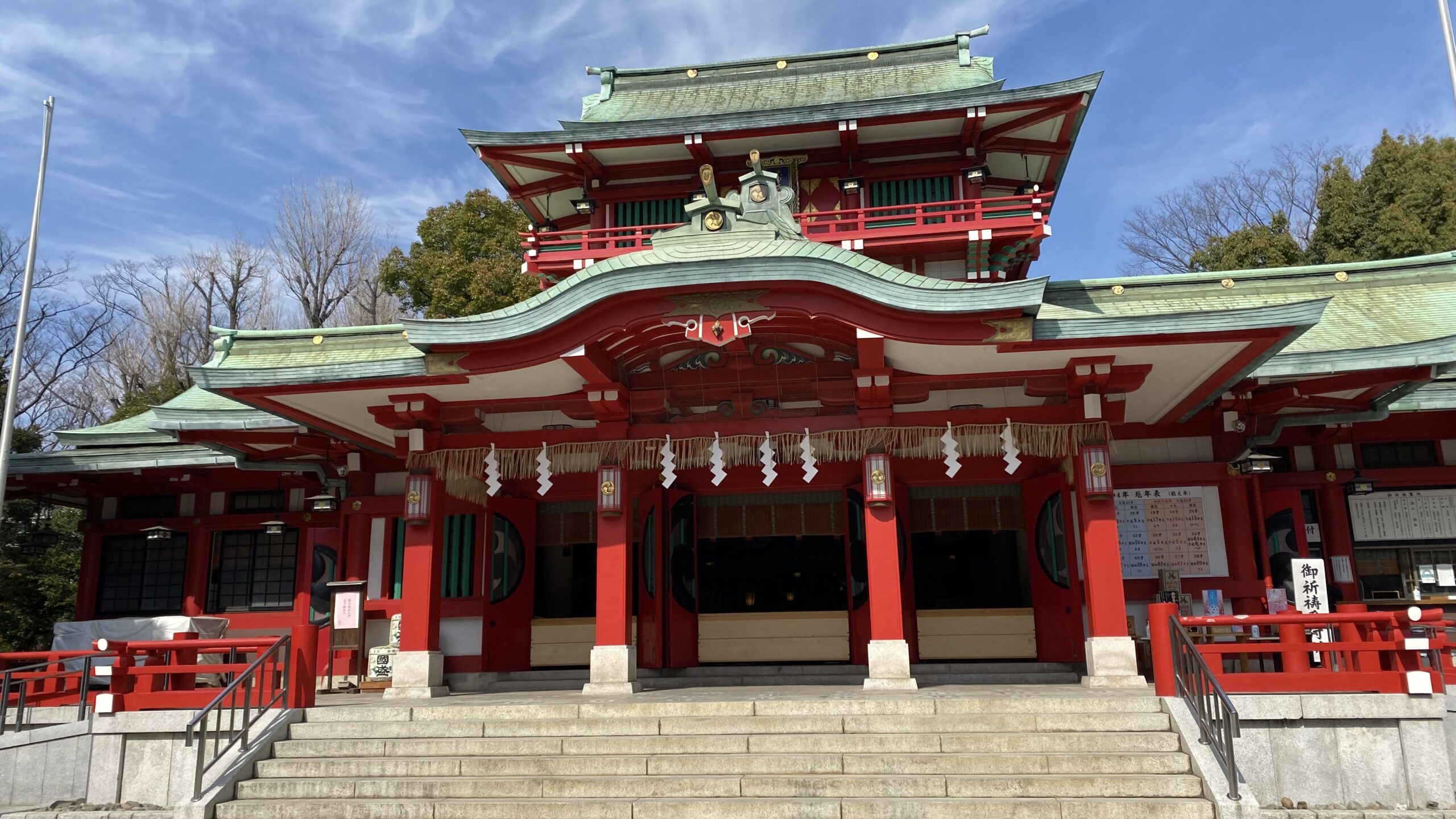 Tomioka Hachimangu Main Hall