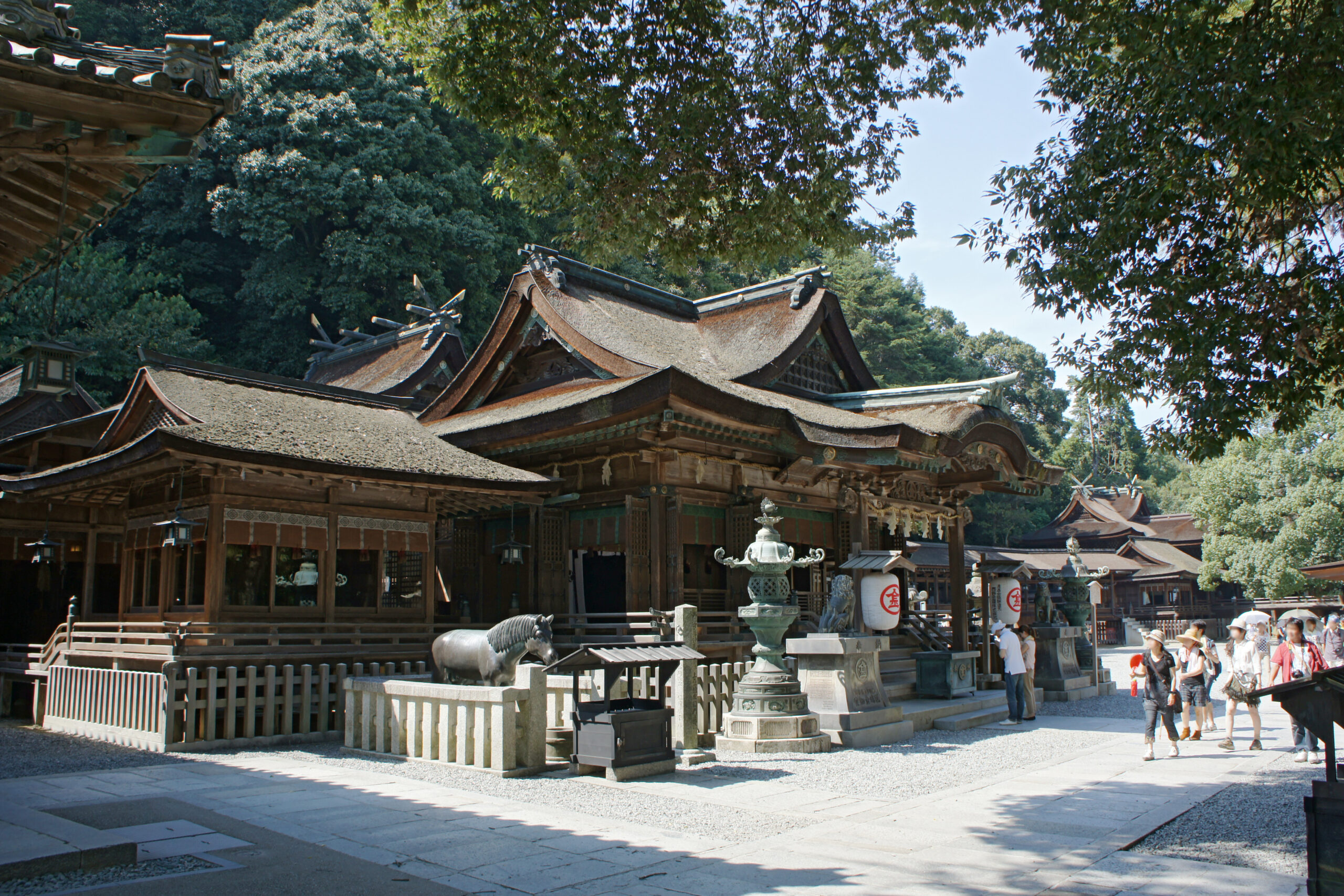 Kotohira-gu shrine buildings