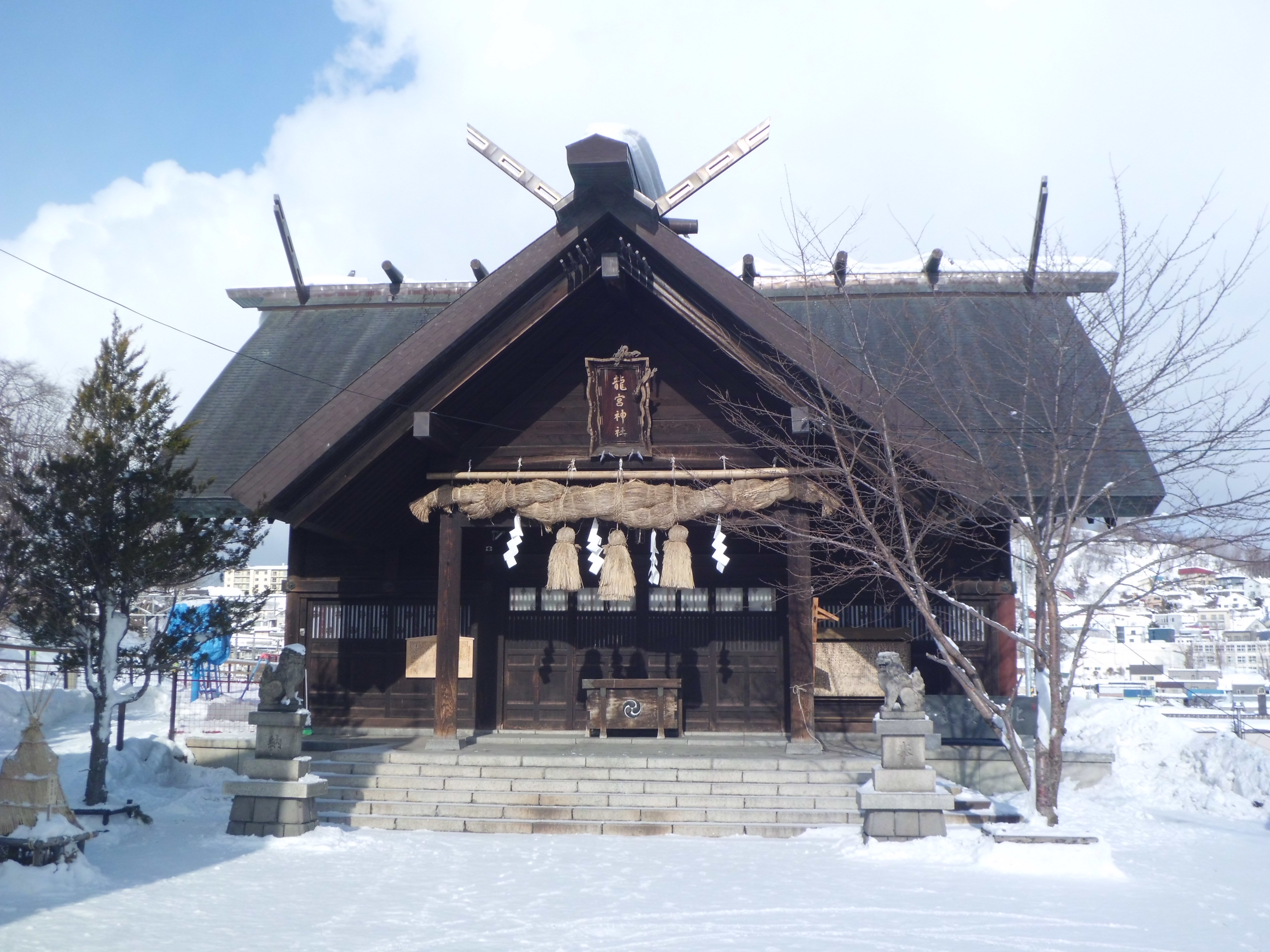 Ryugu Shrine main hall