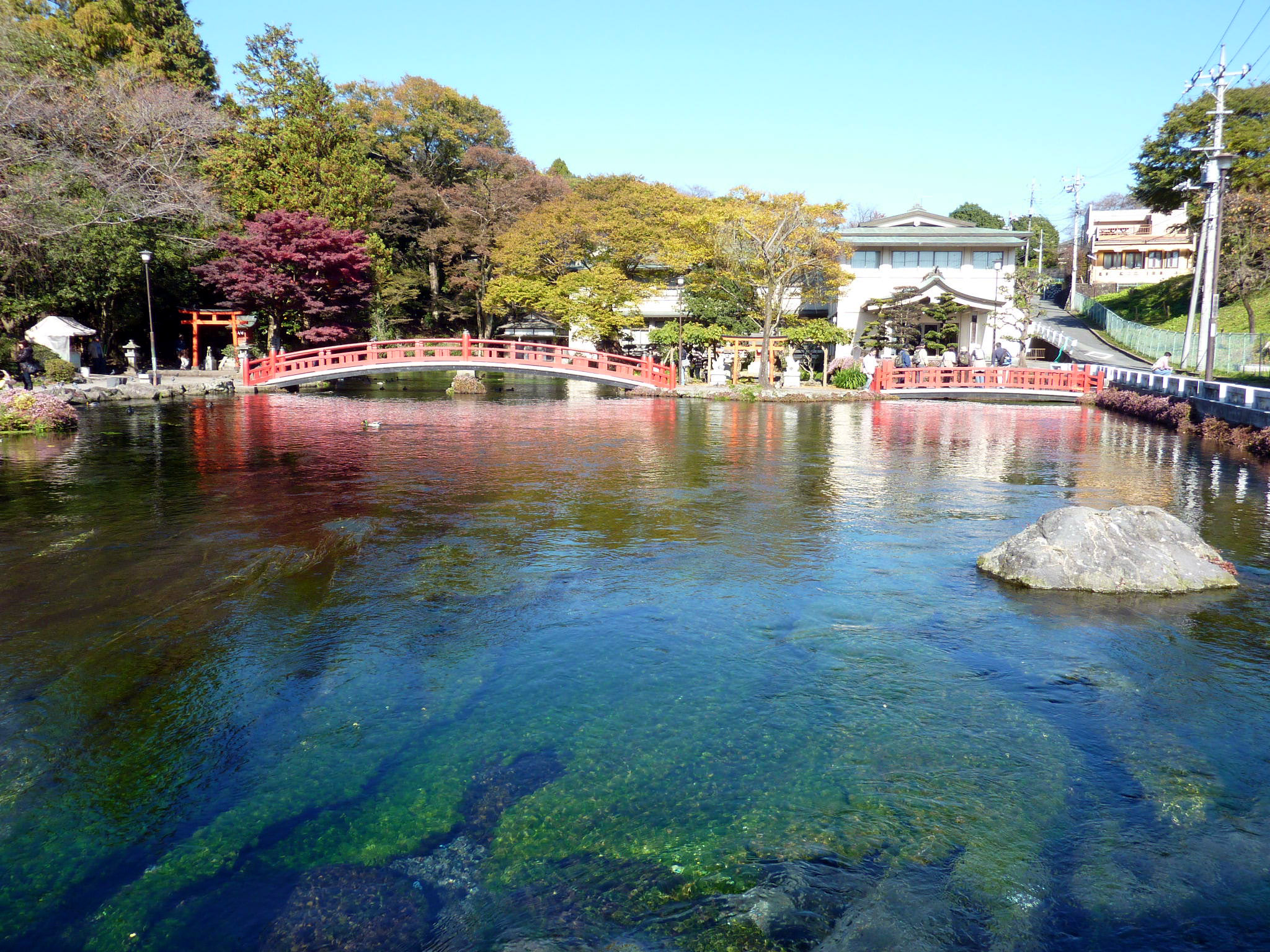 浅間大社の手水舎